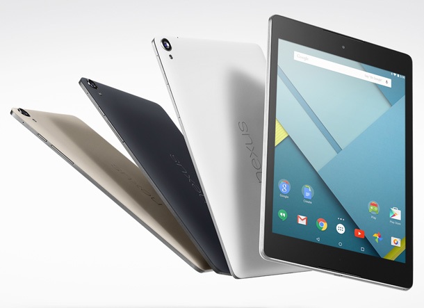 Таблетът Nexus 9 ще се продава от 3 ноември