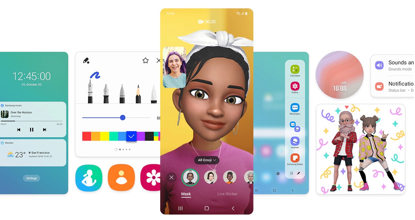 Samsung разширява бета програмата на One UI 3