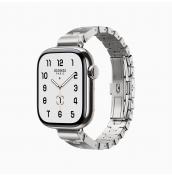 Apple Watch Series 11 Hermes с метална верижка и елегантен циферблат