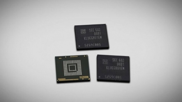 Samsung започва масовото производство на 256GB чипове памет за телефони