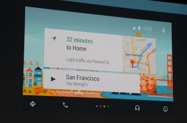 Google интегрира Android в автомобила
