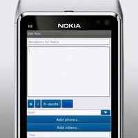 WordPress с 1 милион мобилни потребители, пуска приложение за Symbian