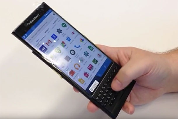 Ето и видео на BlackBerry Venice с Android