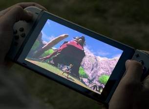 Nintendo Switch има 6,2” сензорен дисплей