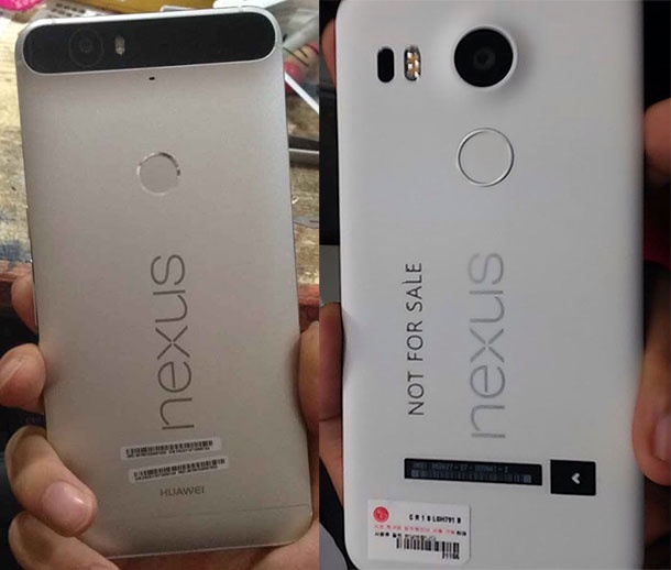 Двата нови телефона на Google ще се казват Nexus 5X и Nexus 6P