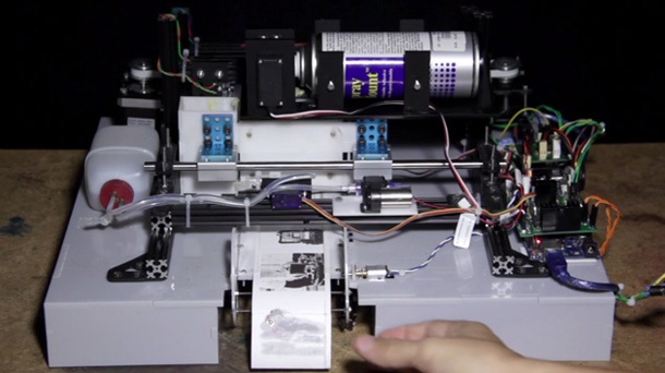 Принтер за самоунищожаващи се снимки