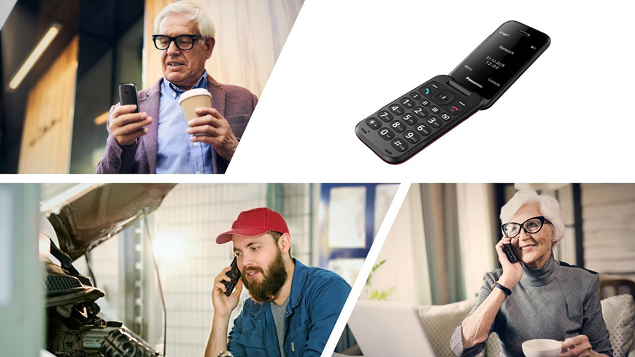 Panasonic представи три нови 4G телефона за потребителите, които търсят простота и издръжливост
