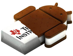 Android Ice Cream Sandwich ще е оптимизиран за чипове на Texas Instruments?