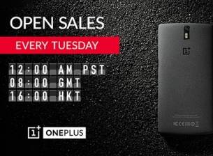 OnePlus One ще може да се купи без покана всеки вторник