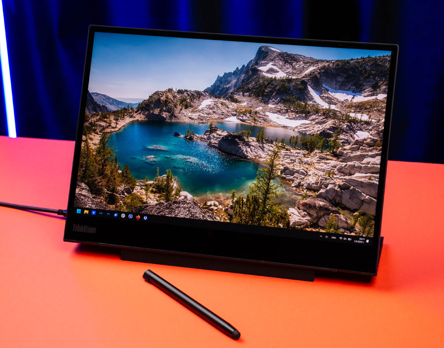 Lenovo ThinkVision M14T Gen 2 може да се ползва навсякъде