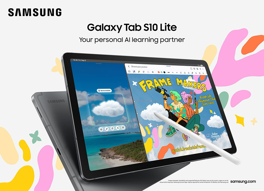 Таблетът за творци Samsung Galaxy Tab S10 Lite е сред предложенията на Vivacom