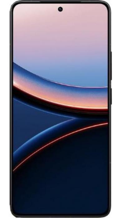 Преден изглед на POCO F7 Ultra с голям AMOLED дисплей и централен отвор за селфи камера.