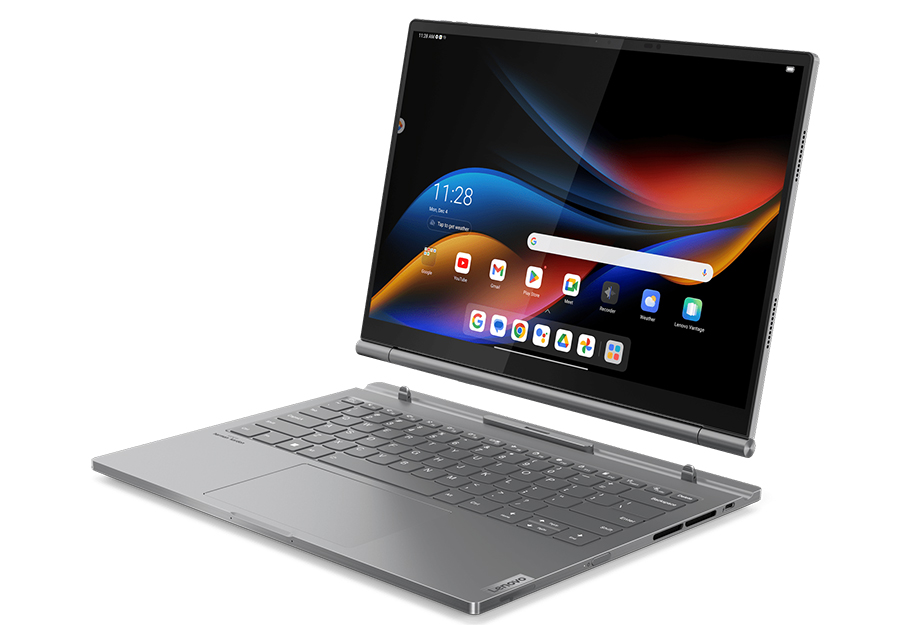 Този лаптоп на Lenovo комбинира Windows и Android в едно