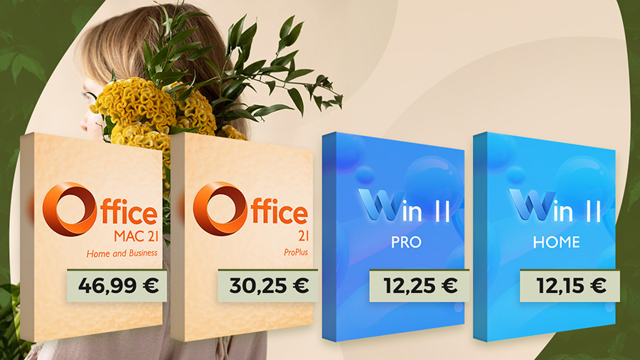 Обновете своя компютър с доживотен лиценз за MS Office 2021 и Windows 11 само за 12 €