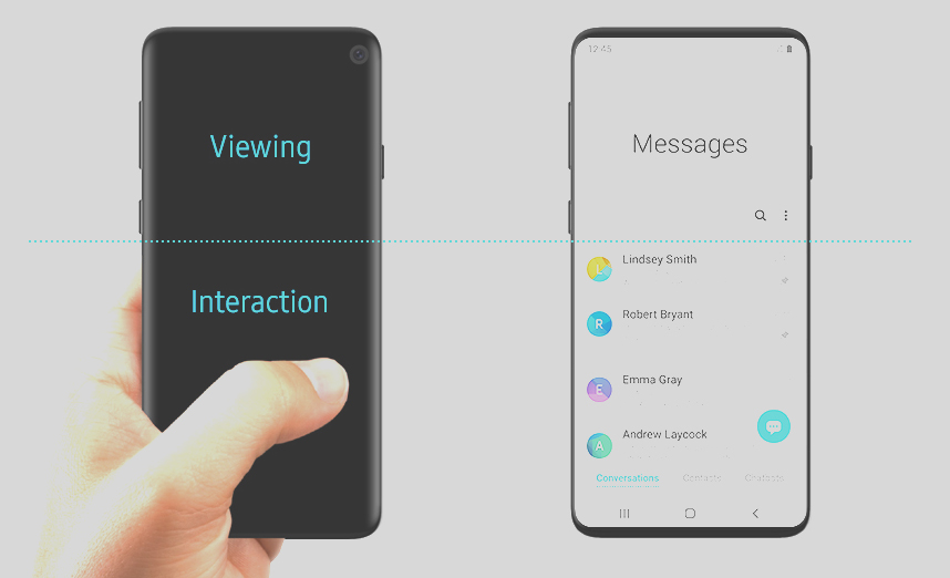 Samsung май неволно показа Galaxy S10 в сайта си