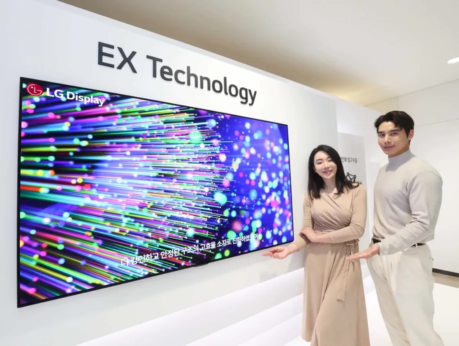 LG постига по-висока яркост с новите си OLED EX панели за телевизори
