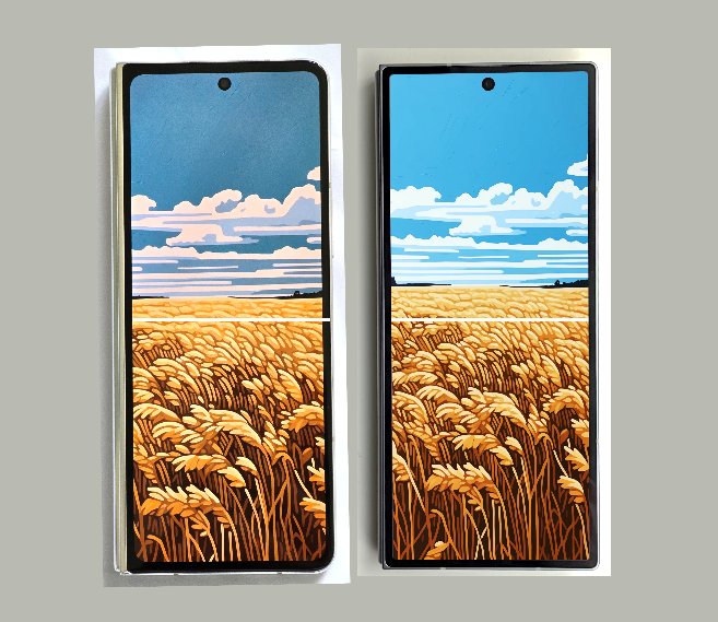 Снимка показва очаквана голяма промяна в Galaxy Z Fold6