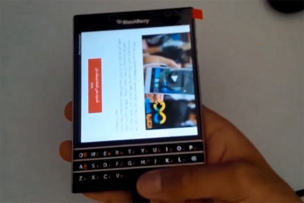 Документ на BlackBerry потвърждава характеристиките на BlackBerry Passport