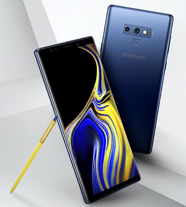 Ето и официално изображение на Samsung Galaxy Note9
