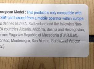 Samsung Galaxy Note 3 има регионални ограничения по SIM карта