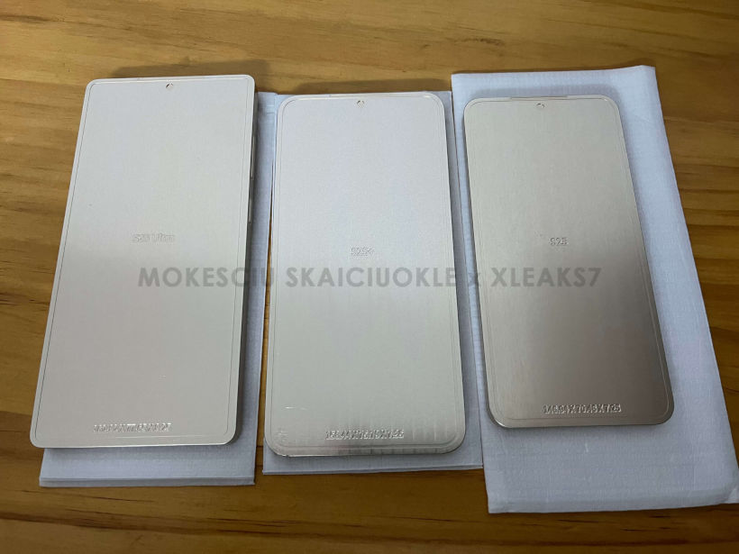 Макети показват всички модели от серията Galaxy S25