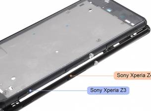 Снимки показват металната рамка на Xperia Z4