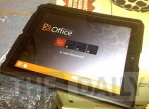 Снимка на iPad с Microsoft Office