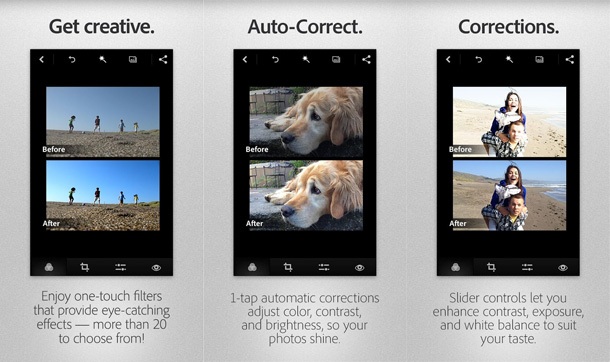 Photoshop Express вече поддържа Android KitKat