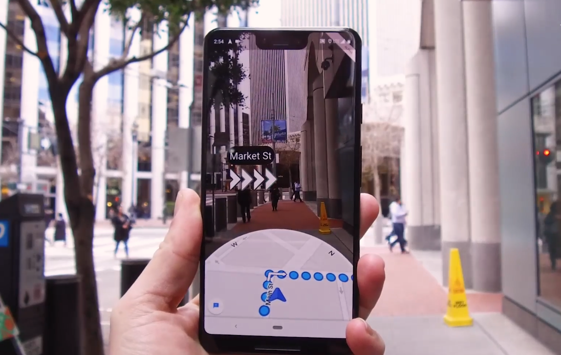 Google започва ограничени тестове на новата AR функционалност в Maps