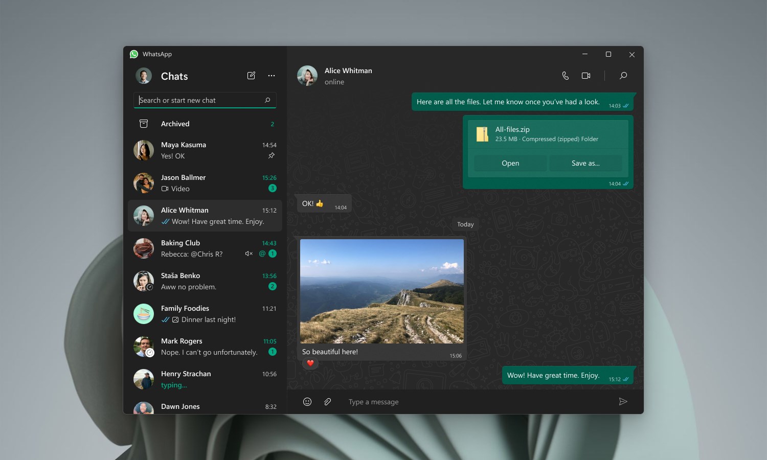 WhatsApp вече има приложение за Windows