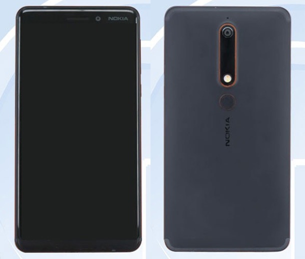 Снимки на Nokia 6 (2018) показват 18:9 дисплей