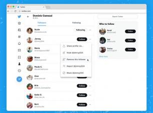 Twitter подготвя опция за премахване на последователи
