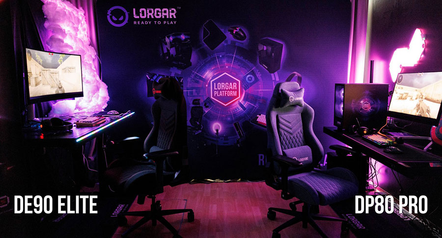 LORGAR представя нова серия бюра за игра и професионална работа