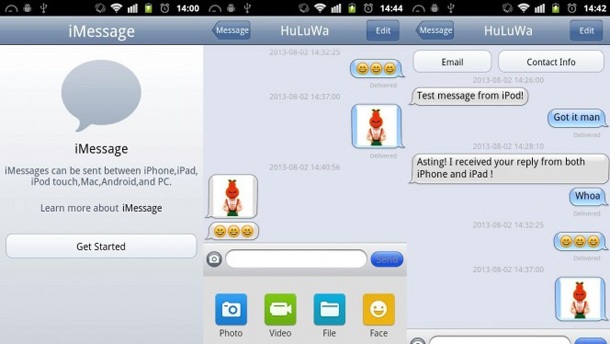 Google премахна съмнително приложение за работа с iMessage