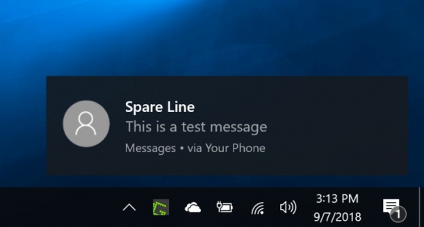 Последната бета на Windows 10 може да синхронизира снимки и SMS с Android