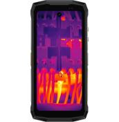 Ulefone Armor Mini 20 Pro показва термално изображение на електрическа инсталация на екрана.