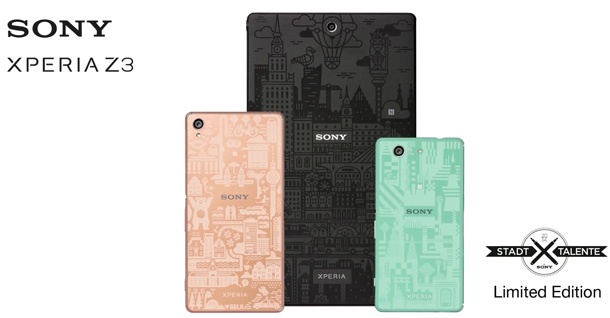 Серията Xperia Z3 с лимитирано издание за Берлин, Токио и Варшава