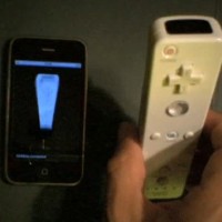 iPhone с дистанционно за Wii