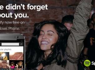 Spotify най-сетне предлага свободно слушане на музика и в Windows Phone