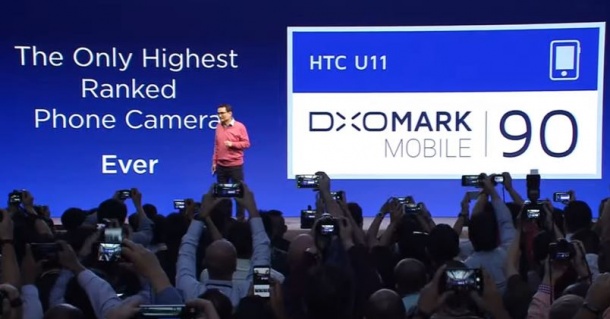 Камерата на HTC U11 се настани на върха в класацията на DxOMark