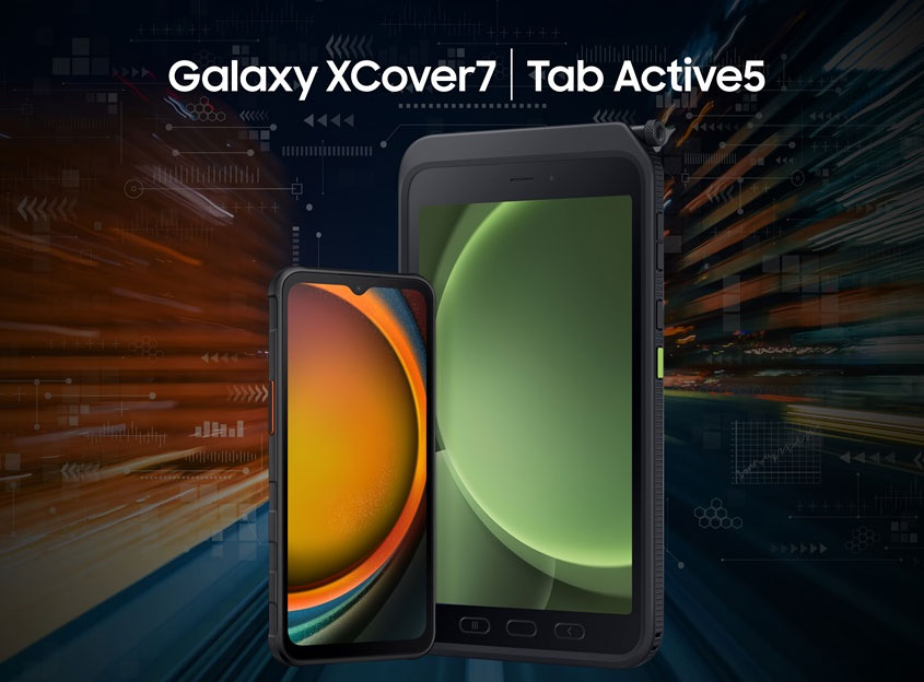 Samsung представи здравите Galaxy XCover7 и Galaxy Tab Active5