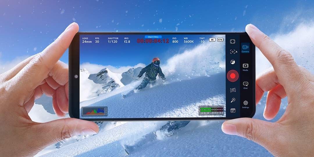 Blackmagic Camera вече поддържа модели на Sony и Oppo