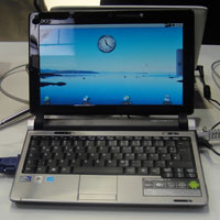 Acer Aspire One с Android на CeBIT
