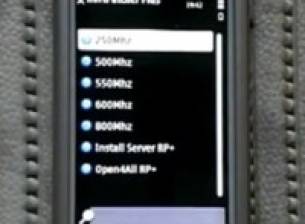 Nokia 5230 овърклокнат до 800 MHz
