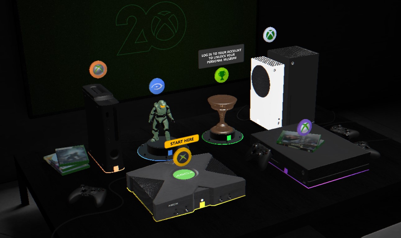 Microsoft отбелязва 20 години Xbox с музей в метавселената