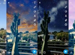Новите филтри на Snapchat променят небето до неузнаваемост