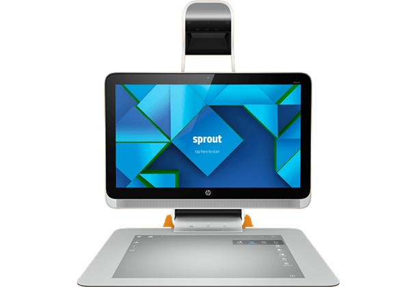 HP Srout PC използва сензорни устройства вместо клавиатура и мишка