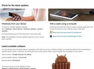 Sony изпревари останалите производители като пусна ъпдейти до Android 4.4.4