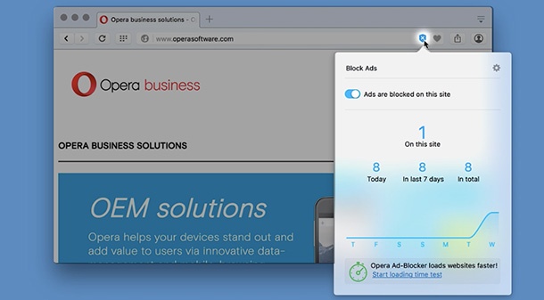 Браузърът на Opera получи функция за блокиране на рекламите
