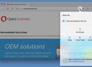 Браузърът на Opera получи функция за блокиране на рекламите
